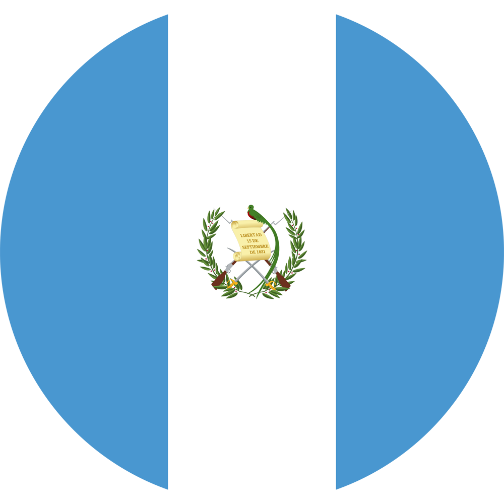 bandera circular de guatemala
